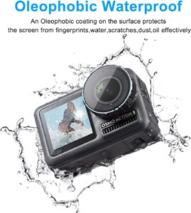 Waterproof lens protector
