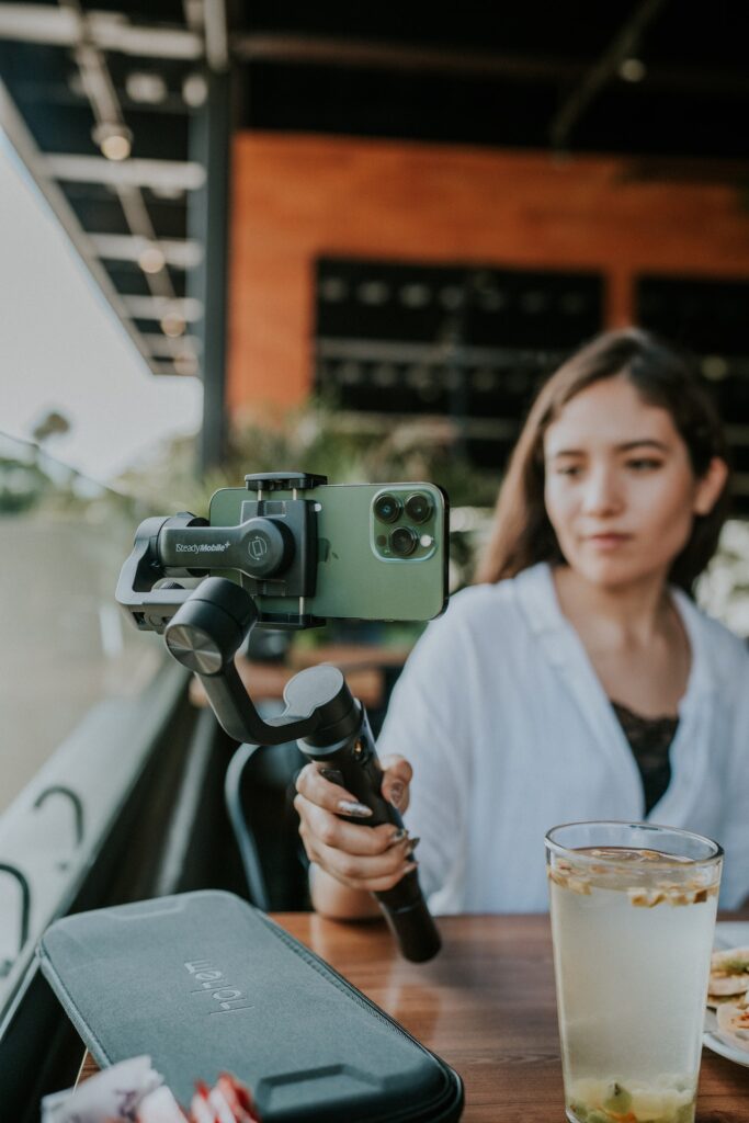 using a gimbal with a smartphone
