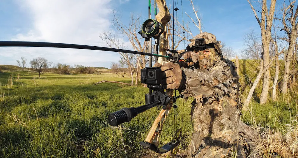 bow hunting with a gopro