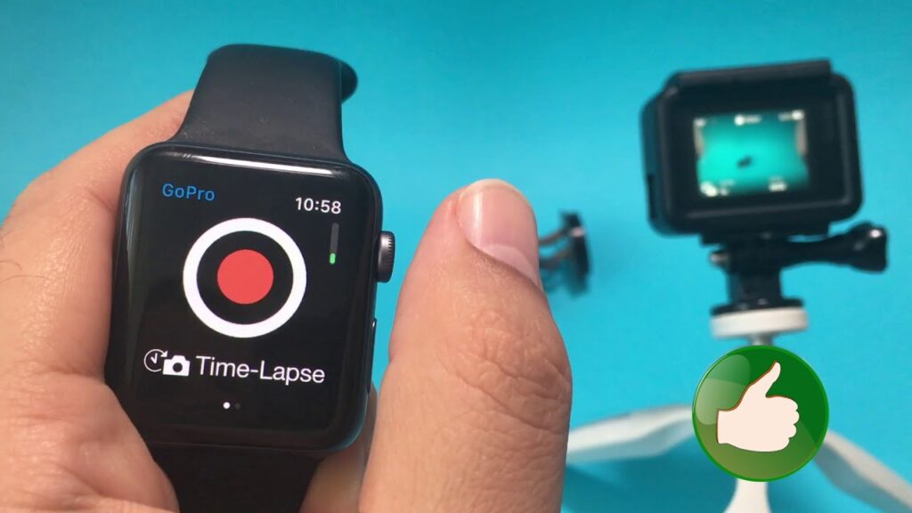 connecting gopro to apple watch