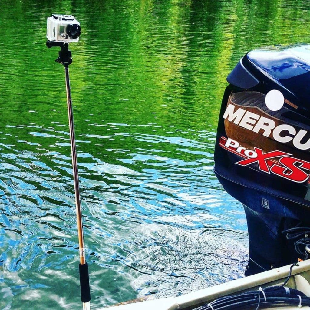waterproof fishing action camera