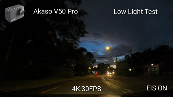 low light action camera photography